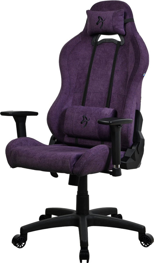 Arozzi Torretta SoftFabric - Gaming Chair - Soft Fabric - Purple