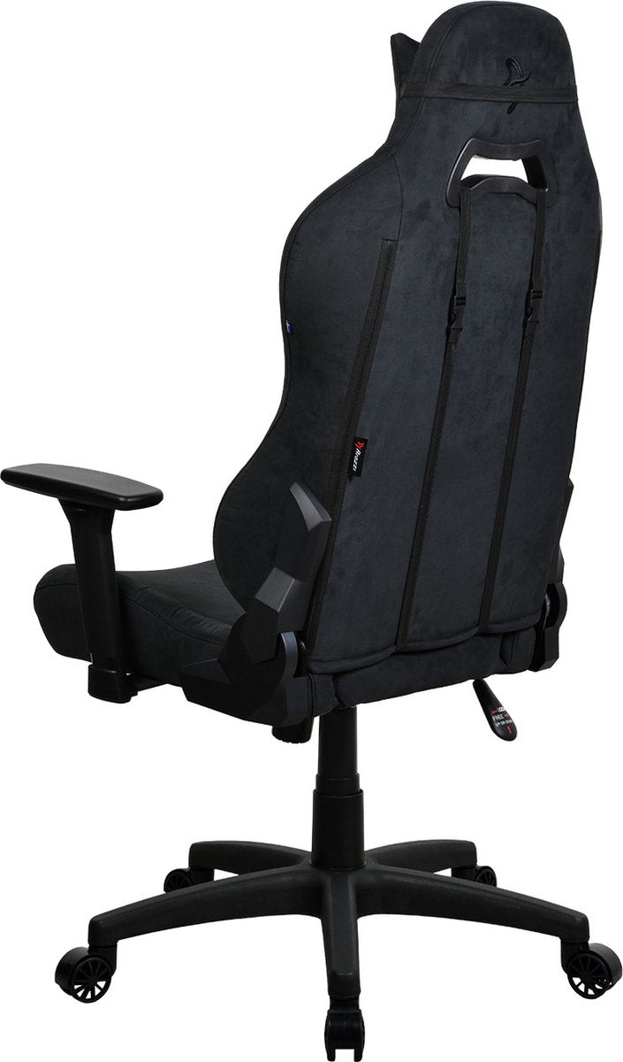 Arozzi Torretta SuperSoft™ - Gaming Chair - Ultra-Soft Fabric - All Black