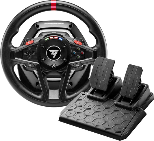 Thrustmaster T128 SimTask Pack mit Rennlenkrad und FarmStick: Komplettes Steuerungs- und Befestigungssystem für Landwirtschaftssimulationsspiele