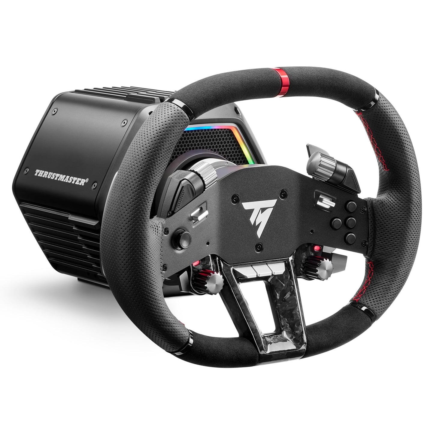 Thrustmaster T818 Black Edition + SF25 + Raceline Pedals III LC – Direct-Drive-Sim-Racing-Kit – PC