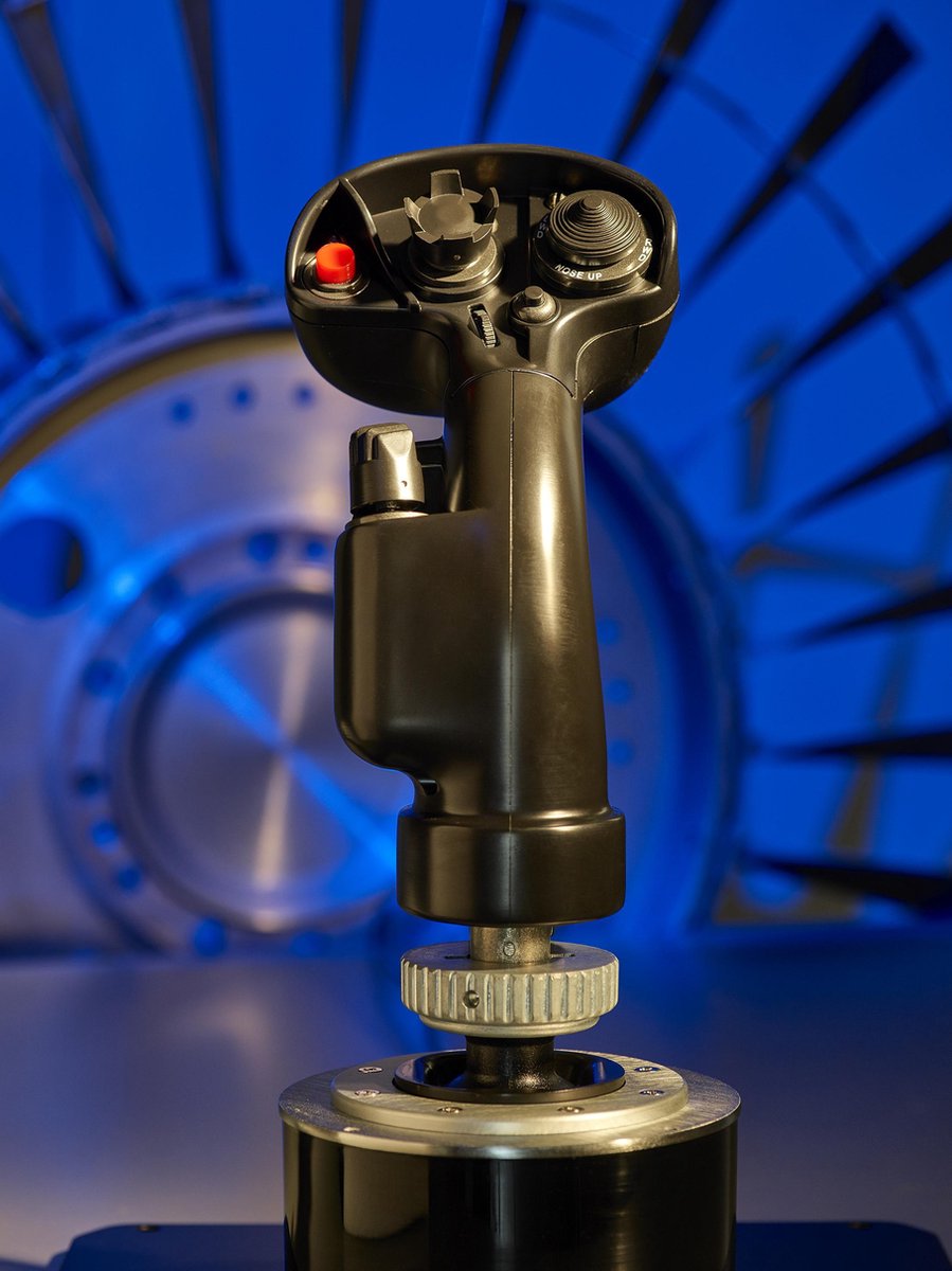 Thrustmaster F/A-18C Hornet HOTAS Add-On Grip - Flight Control System - Stick only for AVA or Warthog base - for PC