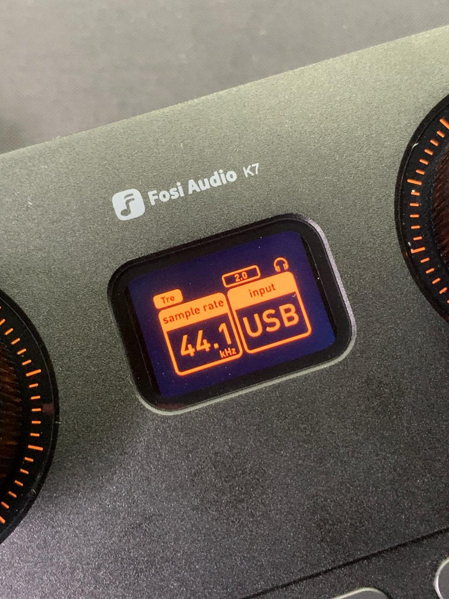 Fosi Audio K7 DAC Gaming HiFi – USB-Kopfhörerverstärker mit Lautstärkeregler