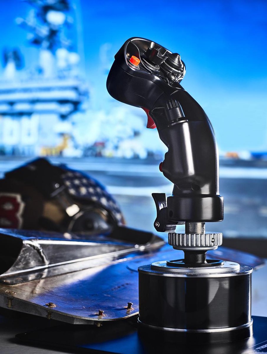 Thrustmaster F/A-18C Hornet HOTAS Add-On Grip - Flight Control System - Stick only for AVA or Warthog base - for PC