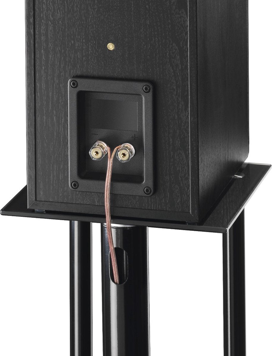 Hama Speaker Stand Next – 2er-Set Lautsprecherständer – Schwarz