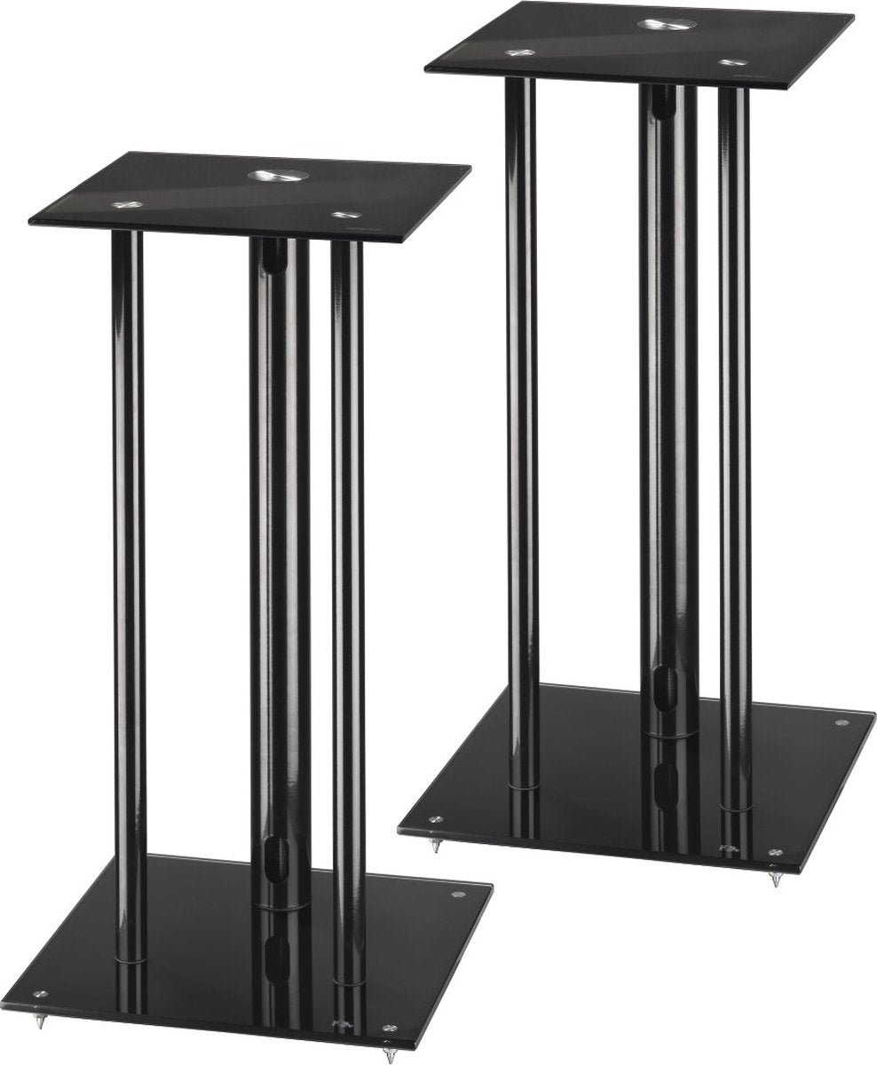 Hama Speaker Stand Next – 2er-Set Lautsprecherständer – Schwarz