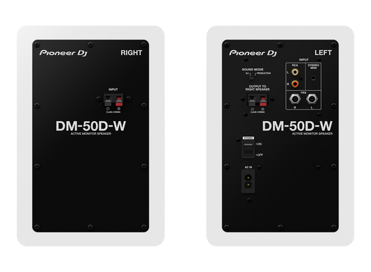 Pioneer DJ DM-50D Blanc