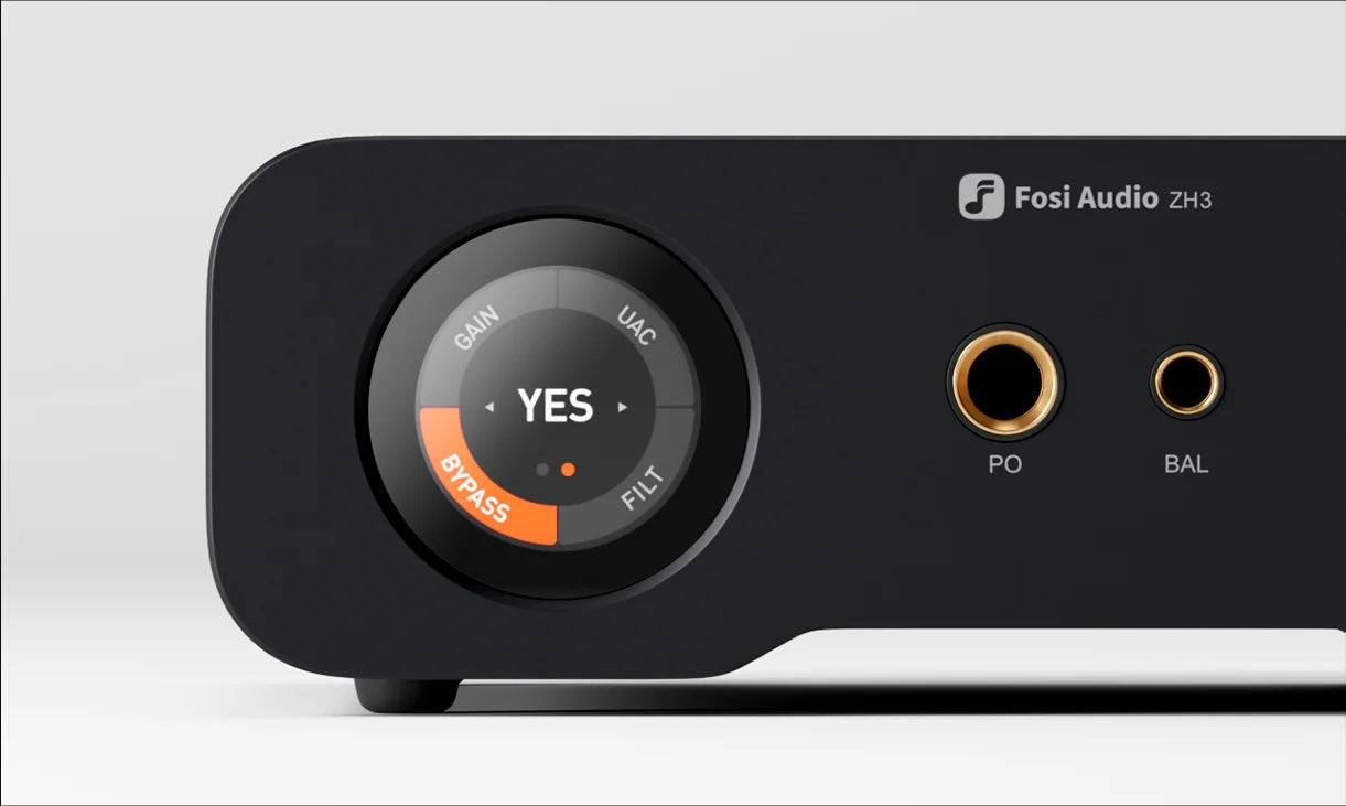 Fosi Audio ZH3 – DAC HiFi de bureau tout-en-un avec amplificateur pour casque et préampli