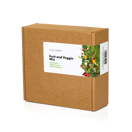 Click & Grow Navulling Fruit- en Groentemix – 9 Capsules (3x3) – Slimme Moestuin