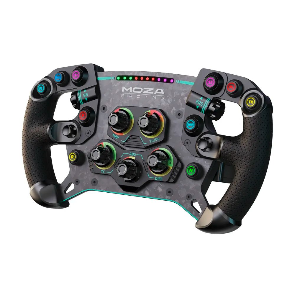 MOZA GS V2P – Volant Simracing GT à Embrayage Double