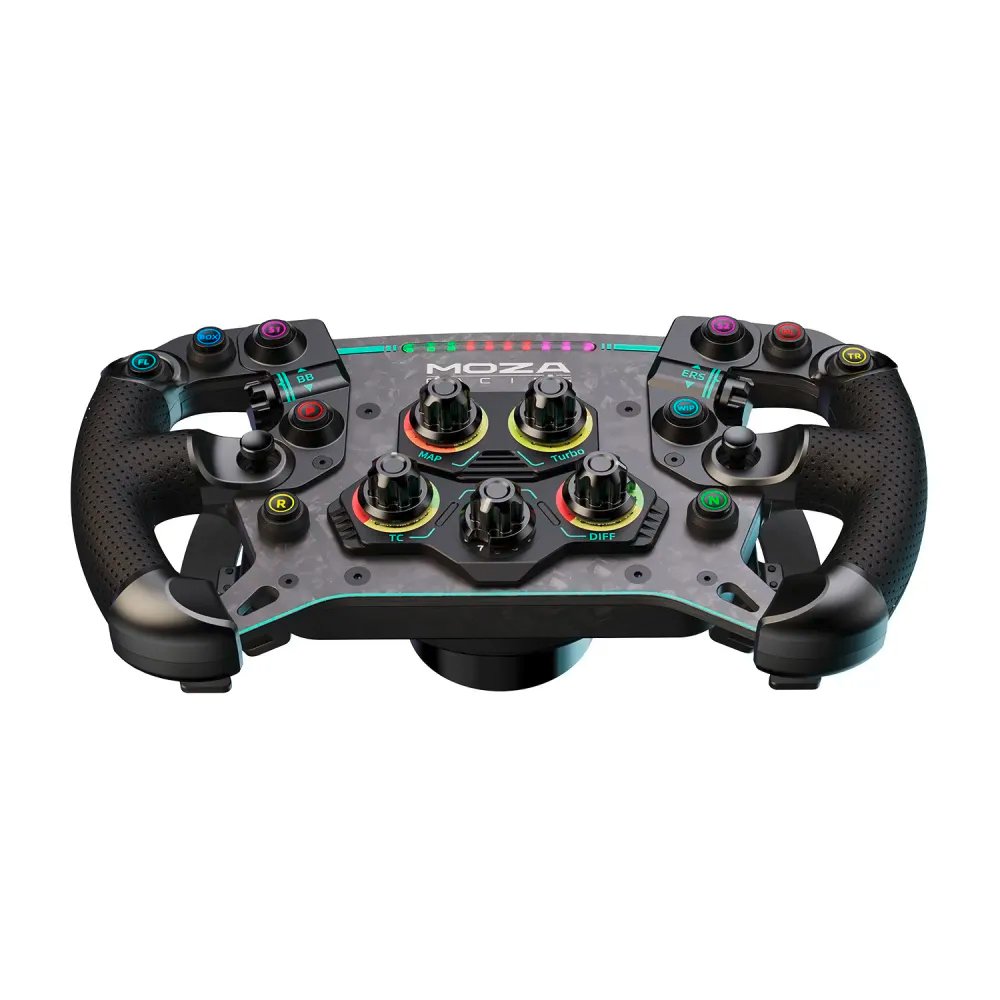 MOZA GS V2P – Volant Simracing GT à Embrayage Double