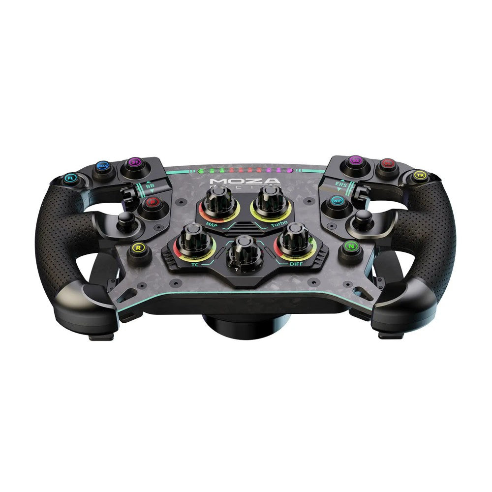 Moza Racing R9 V3 + GS V2P Bundle - Volant de course Direct Drive 9 Nm avec roue GT 300 mm - PC