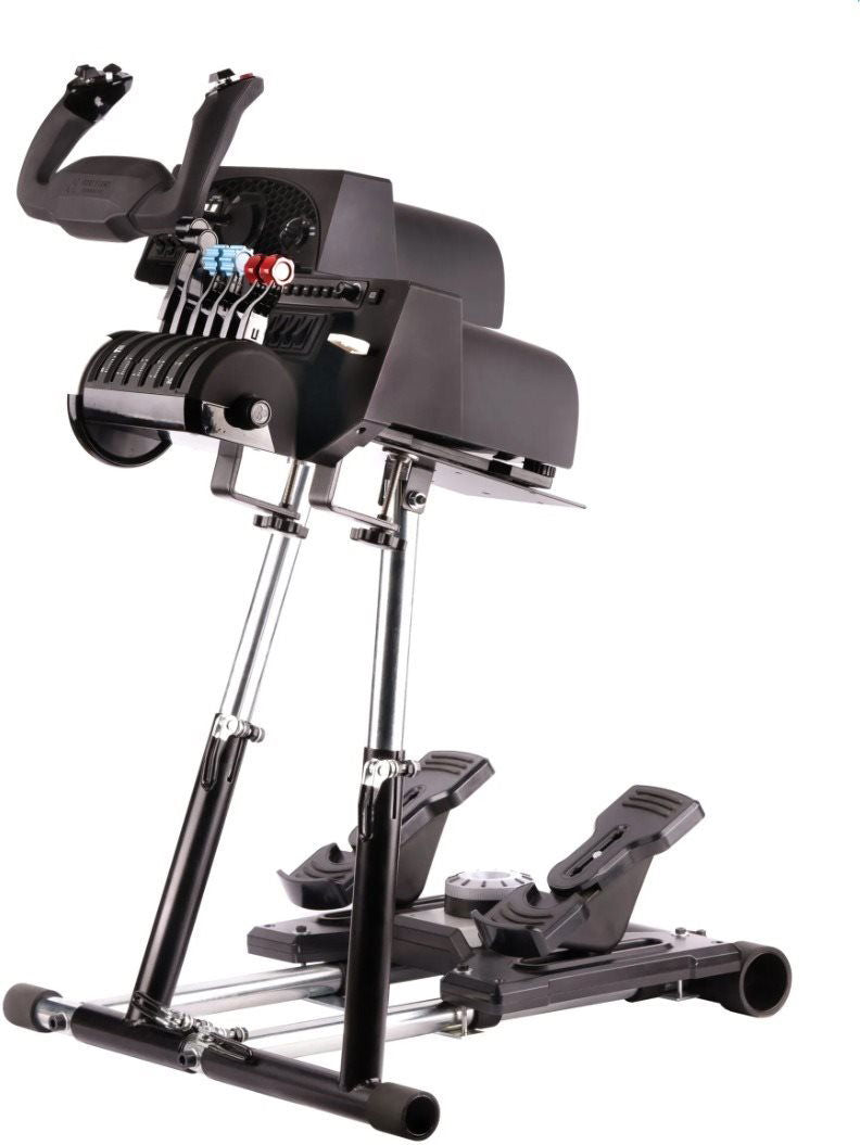 Wheel Stand Pro DELUXE V2 – Support for Honeycomb Yoke and Throttle (without Honeycomb hardware)