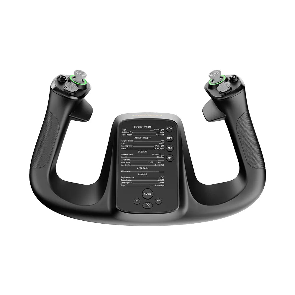 Moza Racing MFY Yoke – Premium-Flugruder für Renn- und Flugsimulatoren – USB-PC-Controller