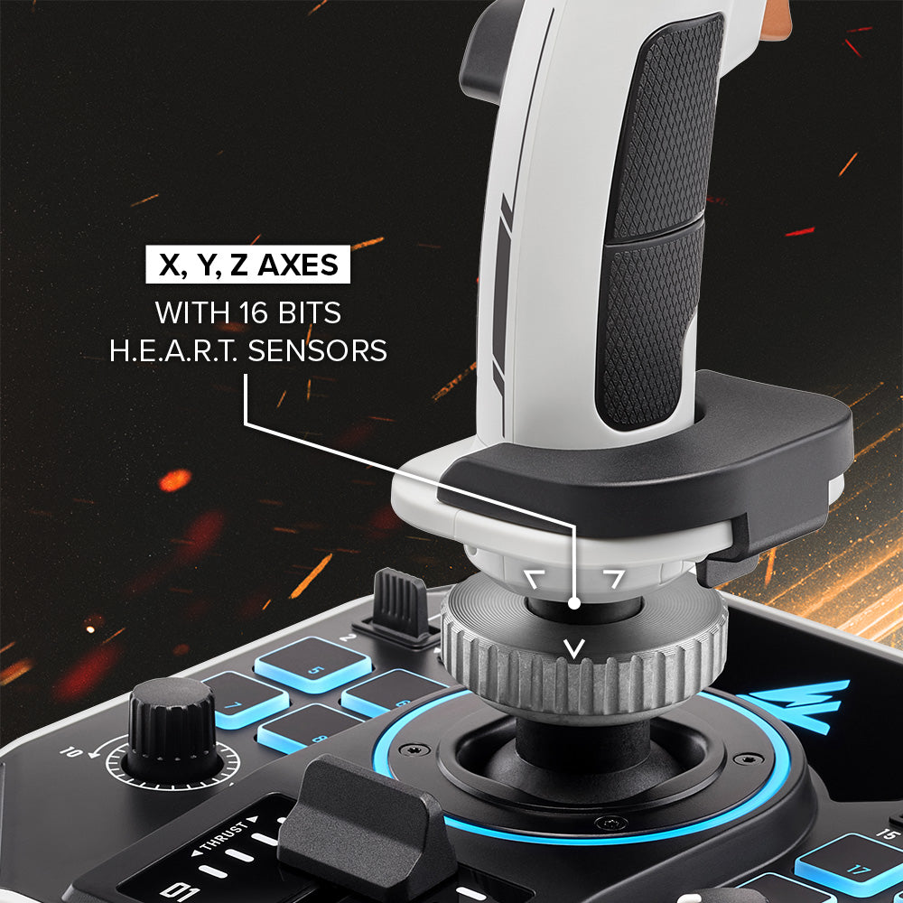 Thrustmaster SOL-R 3 AVA Add-On Grip - Flight Control System - Stick Grip - for AVA & HOTAS Base - for PC