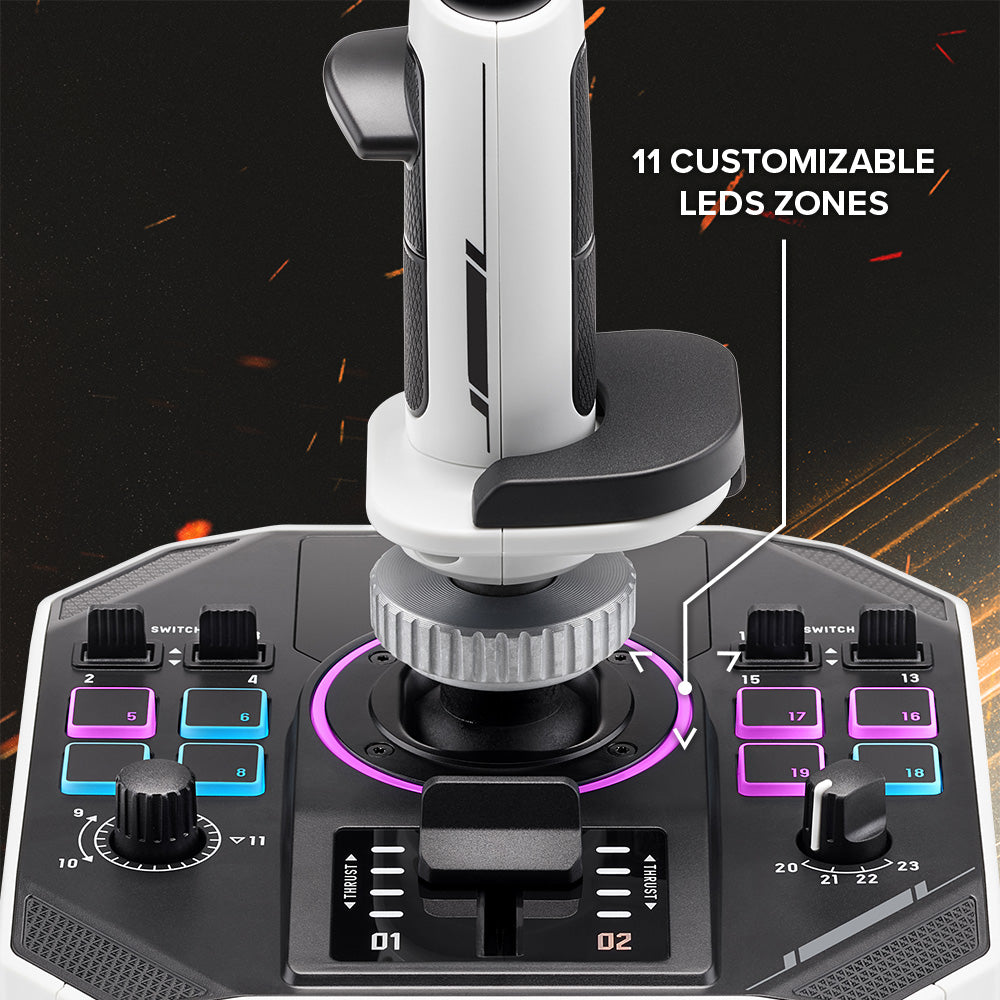 Thrustmaster SOL-R 3 AVA Add-On Grip - Flight Control System - Stick Grip - for AVA & HOTAS Base - for PC