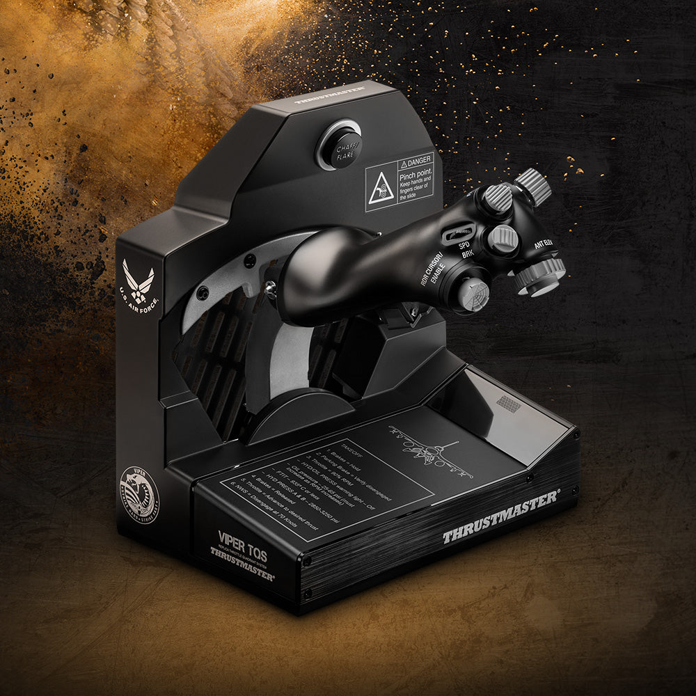 Thrustmaster Viper TQS – Contrôleur de simulation de vol – Manette des gaz – Pour PC