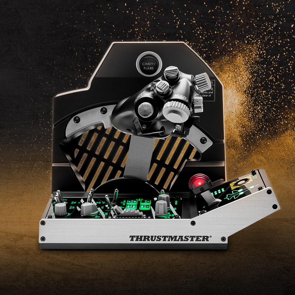 Thrustmaster Viper TQS Mission Pack – Flugsimulations-Controller – Schubregler mit Bedienfeld – Für PC