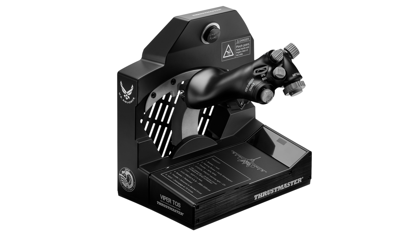 Thrustmaster Viper TQS – Contrôleur de simulation de vol – Manette des gaz – Pour PC