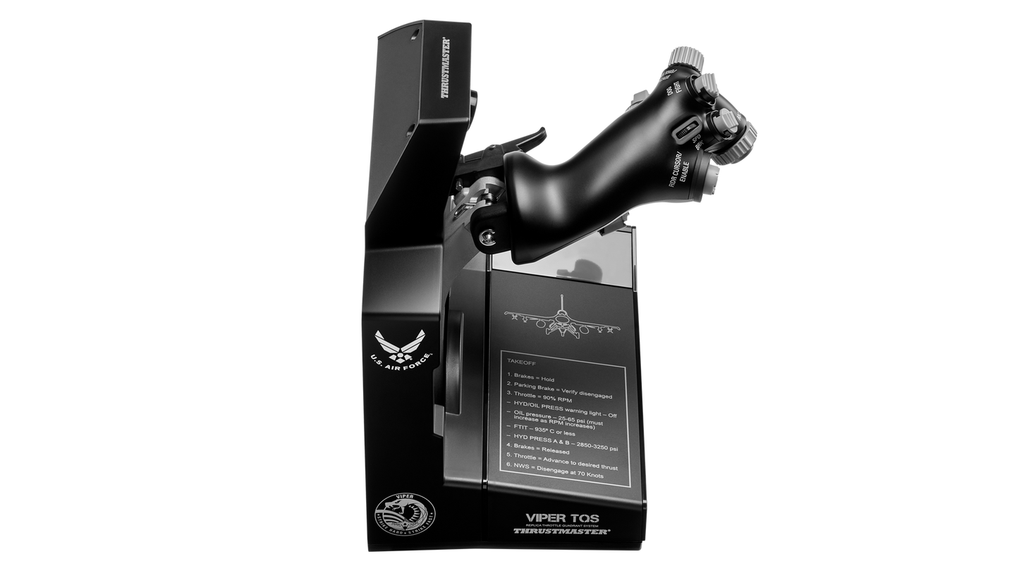 Thrustmaster Viper TQS – Contrôleur de simulation de vol – Manette des gaz – Pour PC