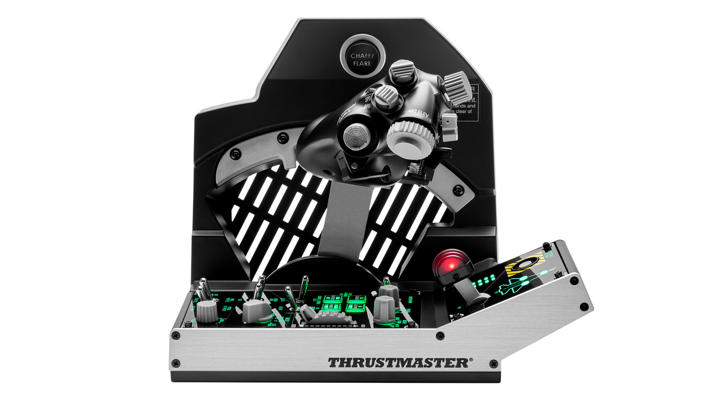 Thrustmaster Viper TQS Mission Pack – Flugsimulations-Controller – Schubregler mit Bedienfeld – Für PC