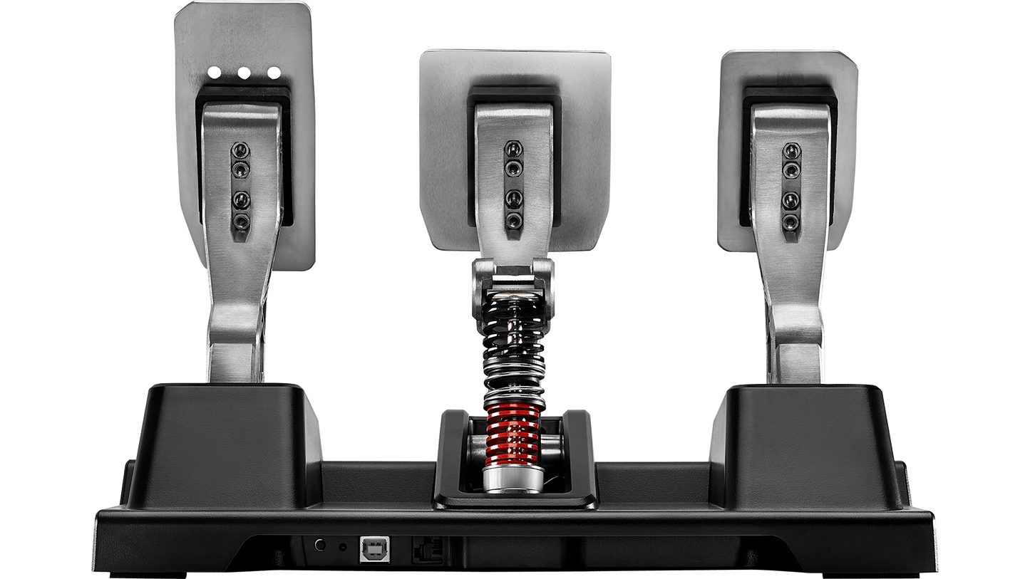 Thrustmaster T-LCM – 3-pedal magnetic pedal set with load cell – For PS5, PS4, Xbox & PC