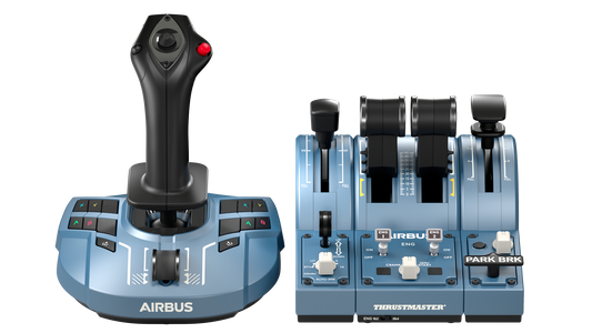 Thrustmaster TCA Captain Pack X – Flugsteuerungssystem – Joystick und Schubreglerquadrant – Für PC und Xbox Series X|S