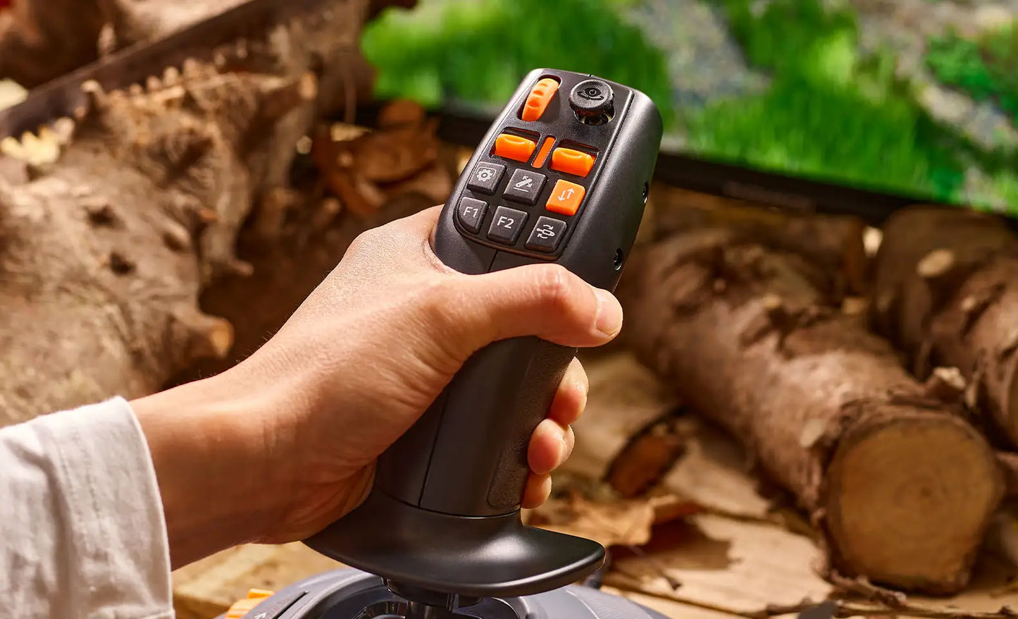 Thrustmaster SimTask FarmStick - Joystick for agricultural simulation - Xbox and PC