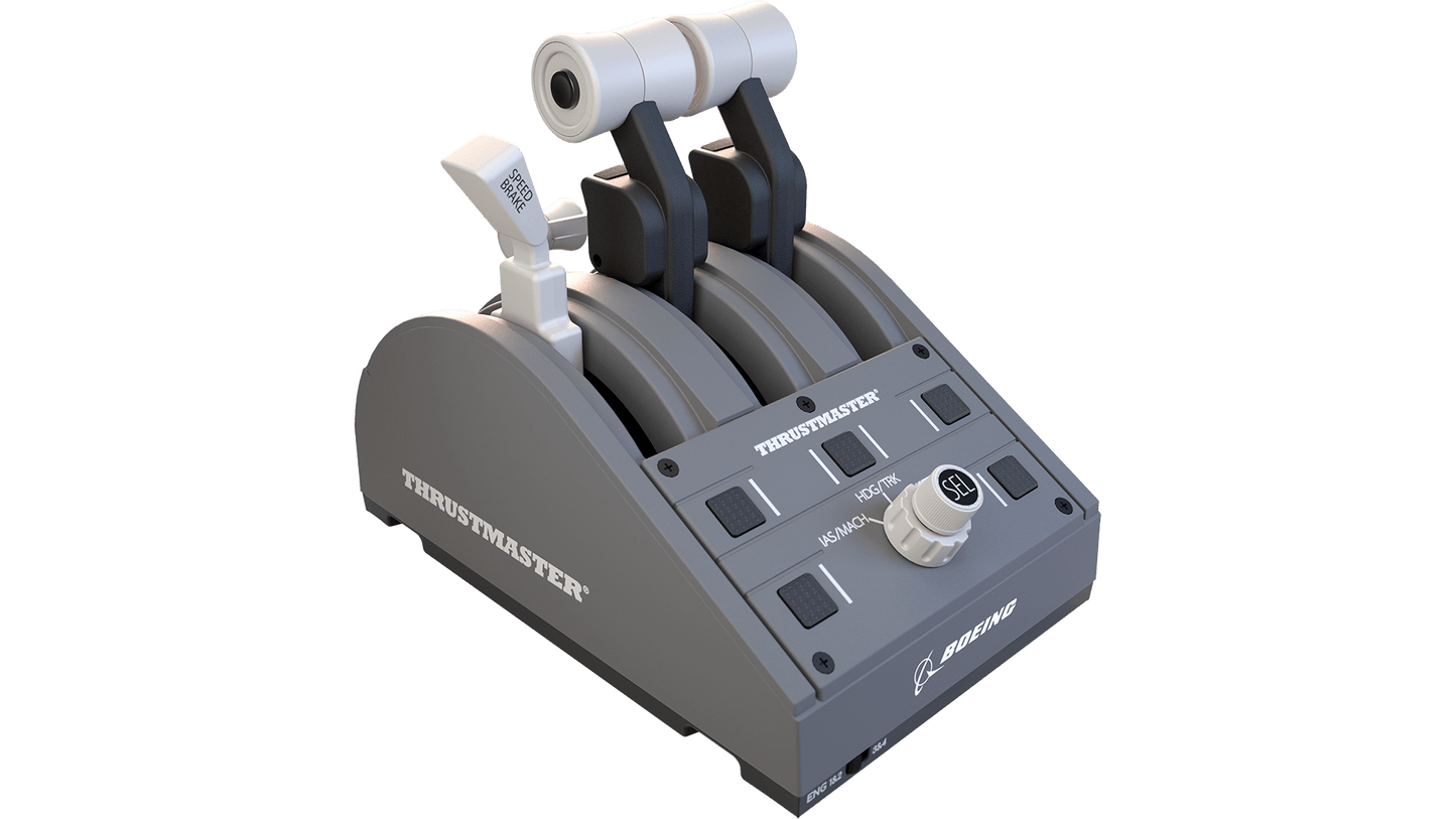 Thrustmaster TCA Yoke Pack Boeing Edition – Flugsteuerungssystem – Mit Ruder und Quadrant – Für PC und Xbox Series X|S
