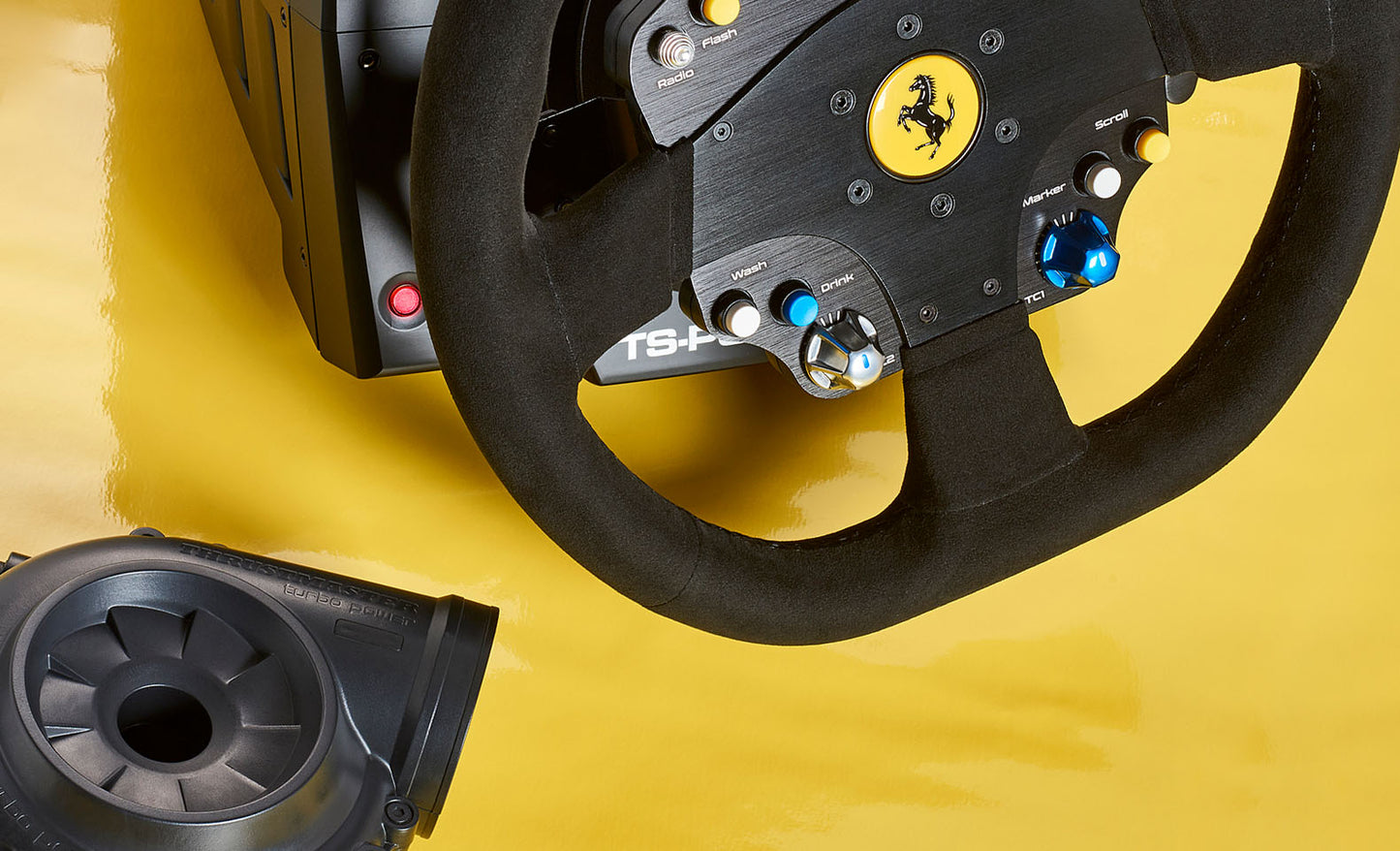 Thrustmaster TS-PC Racer Ferrari 488 Challenge Edition - Racestuur - Force Feedback - voor PC / Windows
