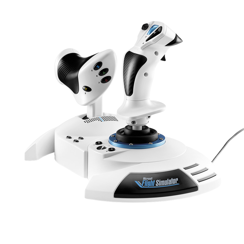 Thrustmaster T.Flight Hotas One Microsoft Flight Simulator Edition - Joystick avec manette des gaz - Xbox Series X|S et PC