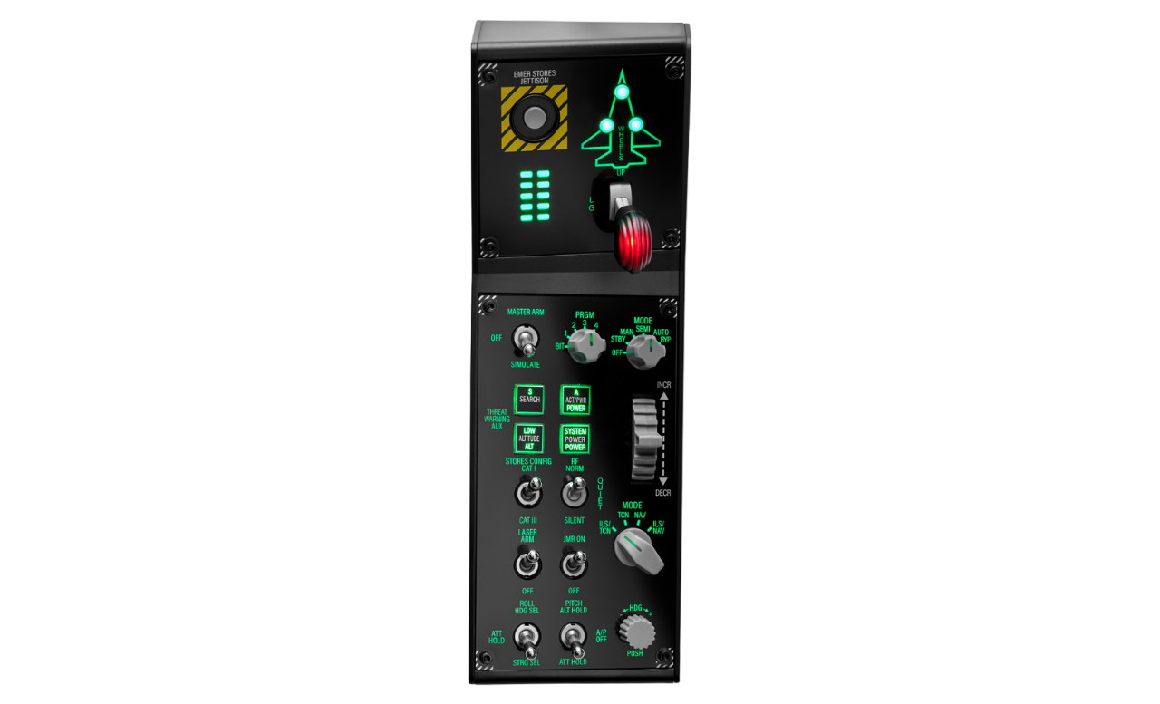 Thrustmaster Viper Panel – Flugsimulations-Controller – Bedienfeld – Für PC