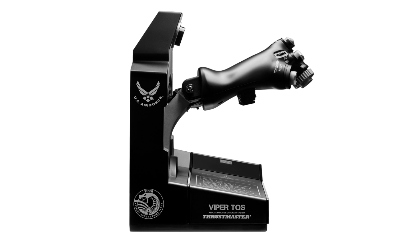 Thrustmaster Viper TQS – Contrôleur de simulation de vol – Manette des gaz – Pour PC