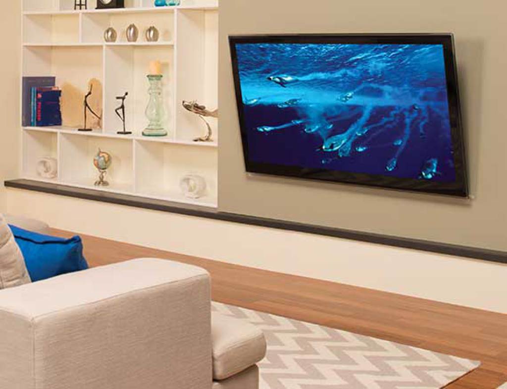 Sanus Support Mural TV VLT5 – Inclinable – VESA 600x400 – Noir