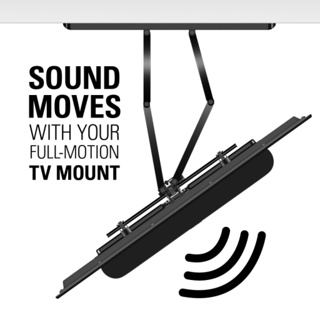 Sanus Support Barre de Son WSSBM1 pour SONOS Beam – Noir