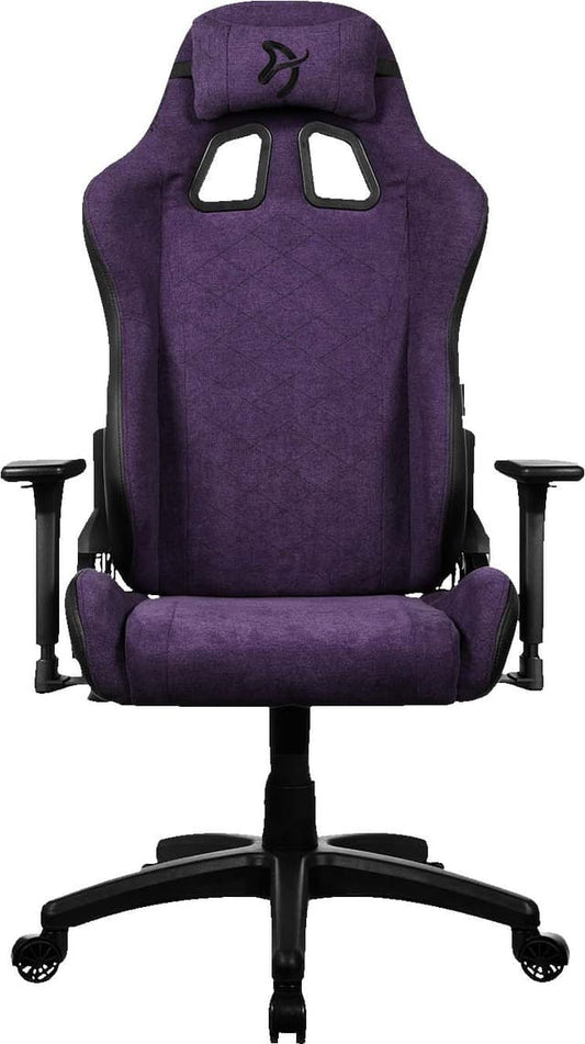 Arozzi Avanti SoftFabric - Ergonomic Gaming Chair - Pure Purple