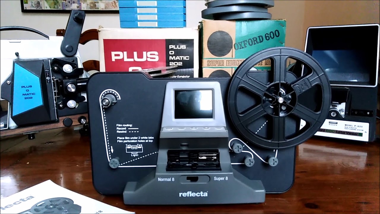 Reflecta - Scanner de films pour Super 8 / Normal 8