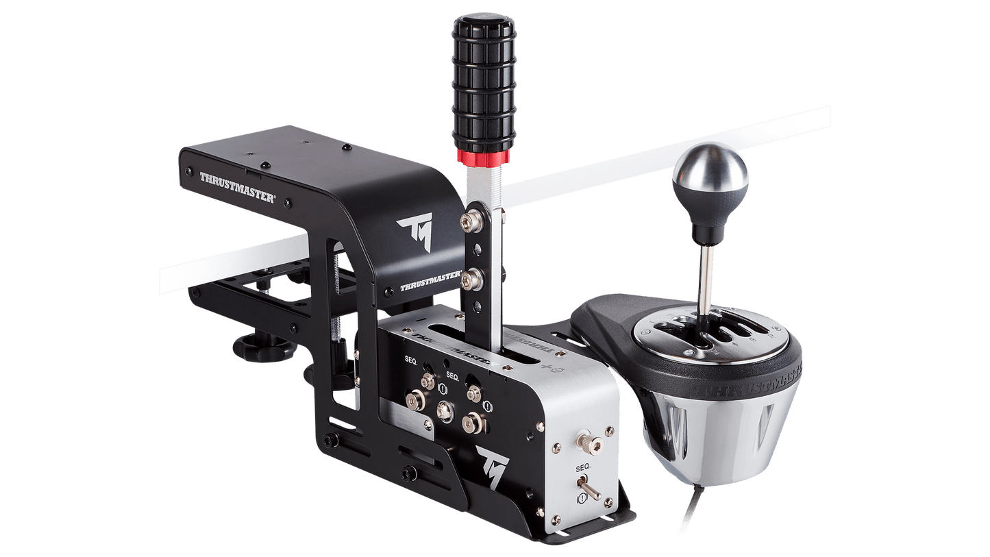 Thrustmaster Racing Clamp – Fixing system – Metal clamp for gear lever and handbrake
