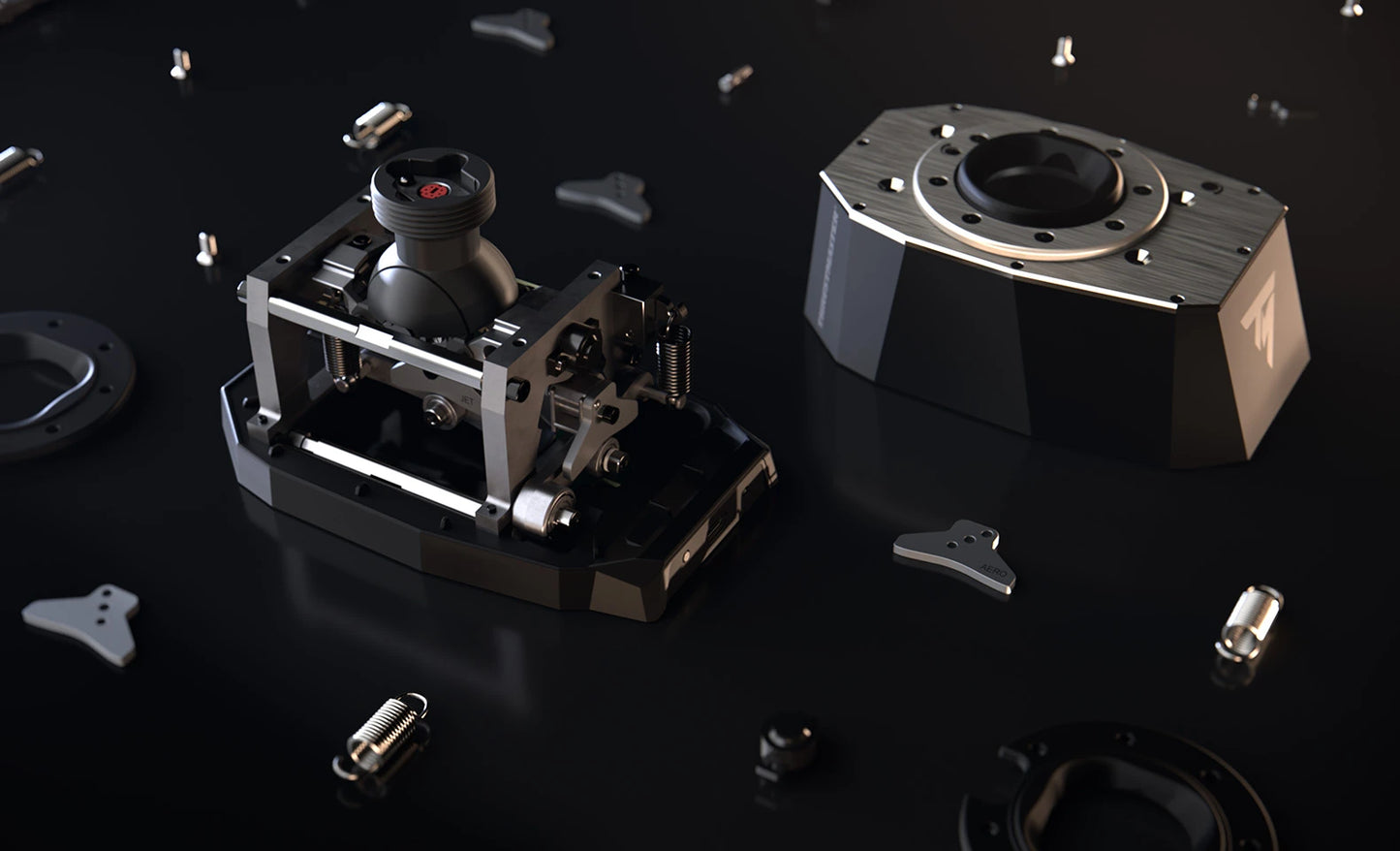 Thrustmaster AVA - Flight Control System - for PC - Modular Base for Flight Simulation Stick