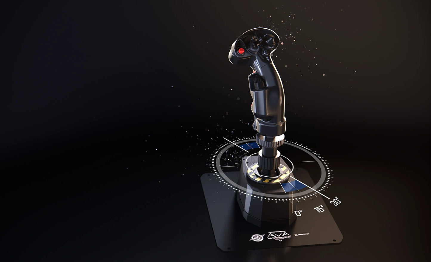 Thrustmaster AVA Base + Stick F/A-18C Hornet - Flight Control System - Modular Joystick - for PC