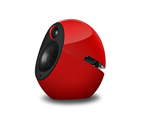 Edifier E25HD Designer-Lautsprecherset mit Bluetooth, Rot, 74 W