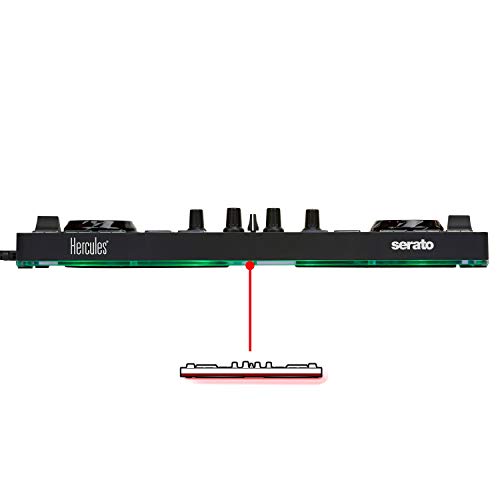 Hercules - DJControl Starlight – Contrôleur DJ USB portatif