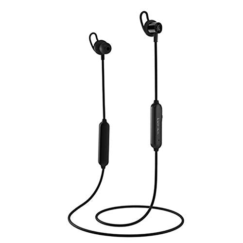 Edifier W200BTSE Écouteurs de Sport sans Fil Bluetooth V5.0 Long Standby IPX4 avec Micro Noir Durable