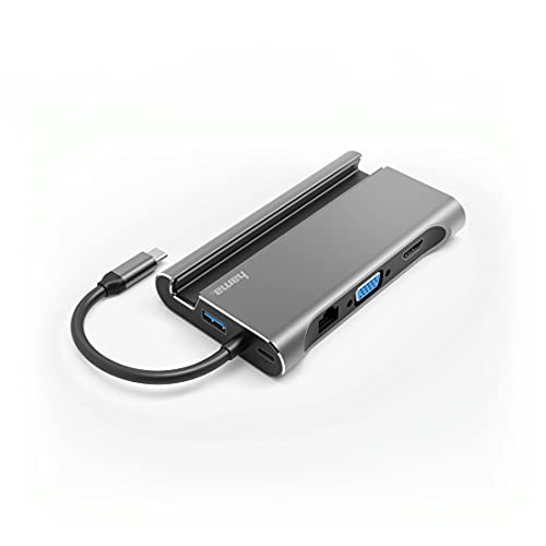 Hama 7in1-USB-C--dockingstation for 3x USB-A 3.1, HDMIO, VGA, LAN, USB-C (PD)