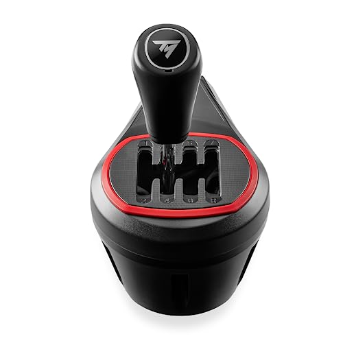 Thrustmaster TH8S Shifter Add-On, levier de vitesse 8 rapports pour volant de course, compatible PlayStation, Xbox et PC