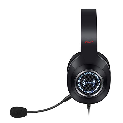 Edifier G2 II Casque Arceau Noir, Rouge