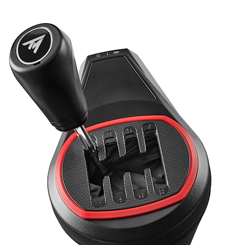 Thrustmaster TH8S Shifter Add-On, levier de vitesse 8 rapports pour volant de course, compatible PlayStation, Xbox et PC