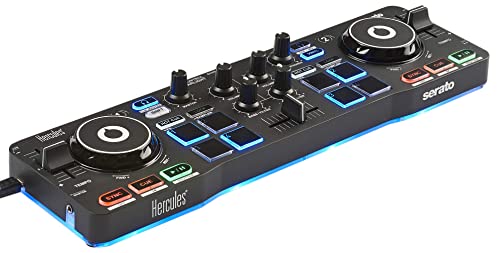 Hercules - DJControl Starlight – Contrôleur DJ USB portatif