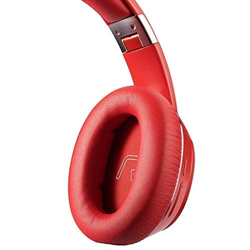 Edifier W820BT Supra-aural Bandeau Rouge - Casques (Supra-aural, Bandeau, avec Fil &sans Fil, 20-20000 Hz, 32 Ohm, Rouge)