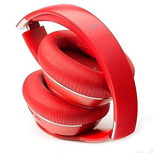 Edifier W820BT Supra-aural Bandeau Rouge - Casques (Supra-aural, Bandeau, avec Fil &sans Fil, 20-20000 Hz, 32 Ohm, Rouge)