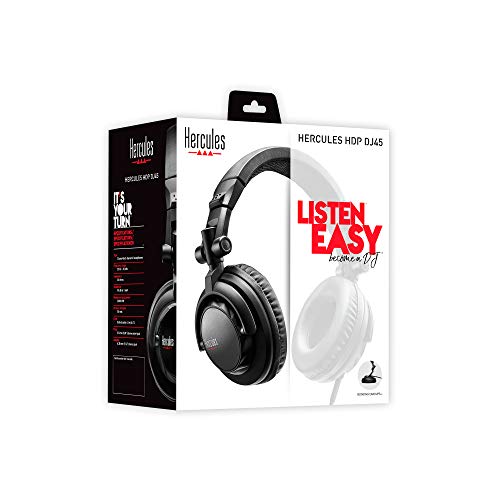 Hercules HDP DJ45 : Casque pour DJ